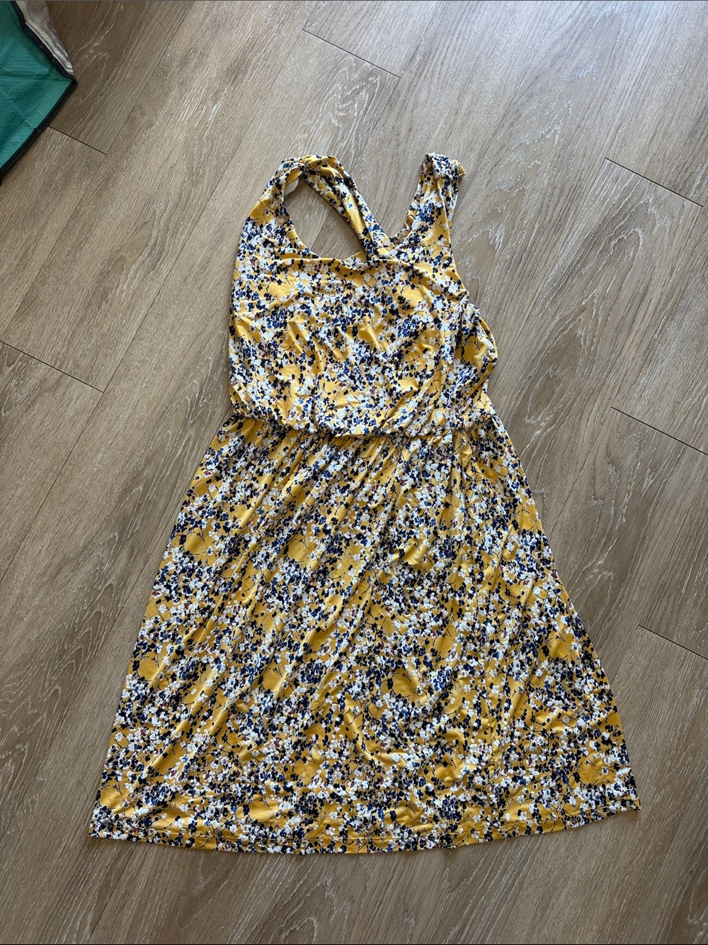 Kaileigh Yellow Floral Sun Dress